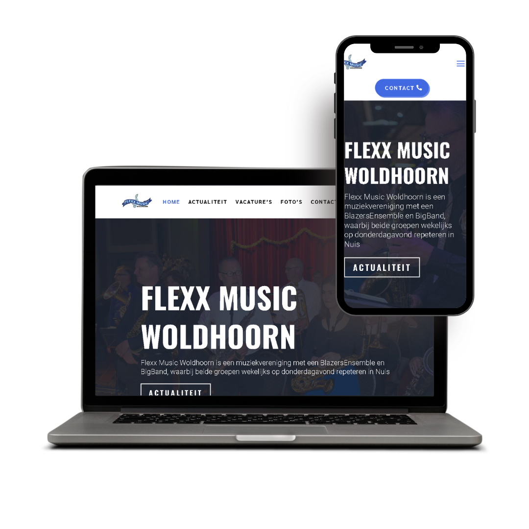 Website Flexx Music Woldhoorn